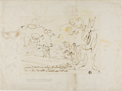 Bradamante Incanta e Incatena Atlanta vicino alla Fortezza da Unknown artist