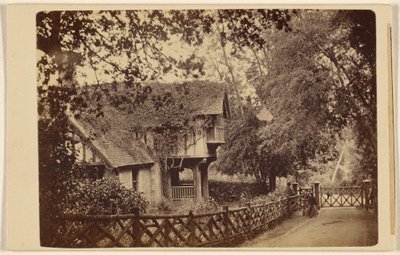 [cottage di campagna inglese] da Unknown artist