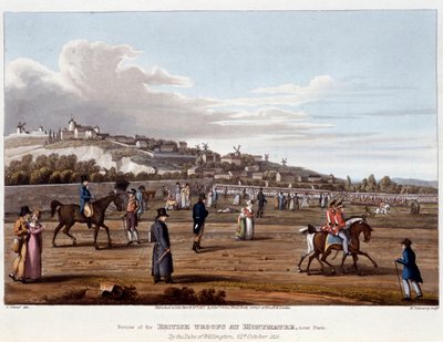 Truppe britanniche a Montmartre - in 