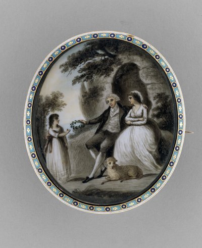 Spilla, c.1800 da Unknown artist
