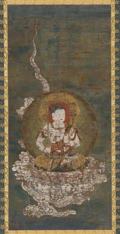 Divinità buddista: Gokei Monju (Manjushri) da Unknown artist