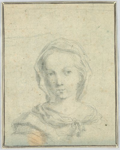 Busto di una Giovane Ragazza da Unknown artist