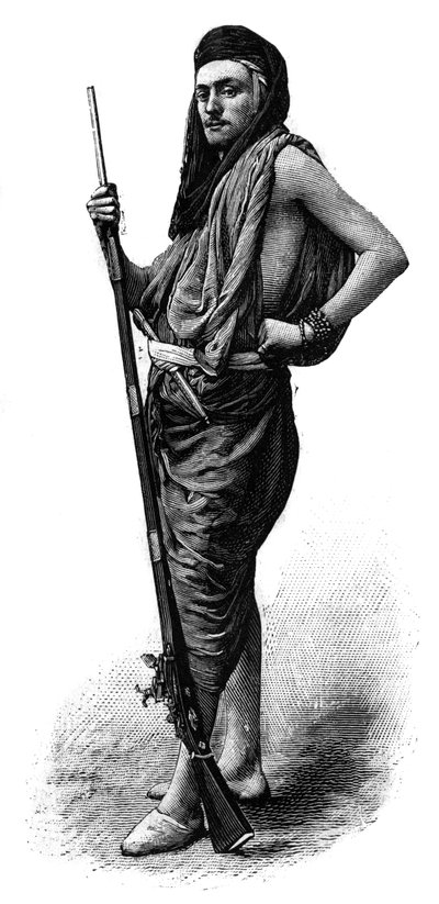 Camille Douls 1864-1889 esploratore inglese - incisione 1888 da Unknown artist