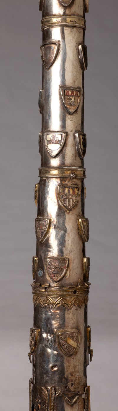 Candelabro (?), oreficeria, dettaglio da Unknown artist