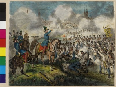 Cattura di Raab il 28 giugno 1849 dalle truppe imperiali da Unknown artist