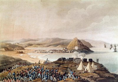 Cattura della città e della cittadella di San Sebastián in Spagna nel settembre 1813 da Unknown artist