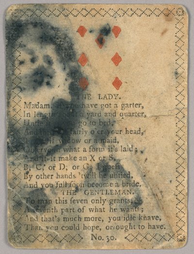 Cartolina con verso da Unknown artist