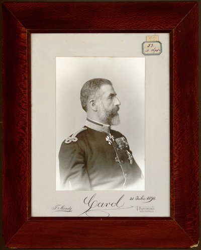 Ritratto del re Carlo I di Romania (1839-1914) da Unknown artist