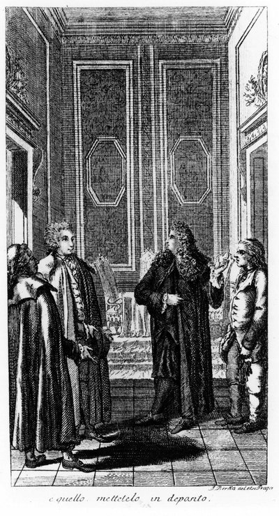 Casanova de Seingalt (1725 - 1798) - in "Storia della mia fuga dalle prigioni della Repubblica di Venezia", scritta a Dux in Boemia da Unknown artist