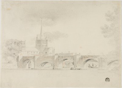 Chiesa Cattedrale e Ponte, Hereford da Unknown artist
