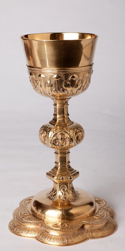 Calice. Origine Mont Saint-Aubert. Oreficeria. Atelier di Lille, Francia. 1636 da Unknown artist