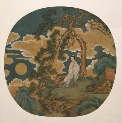 Chang E, la dea della luna da Unknown artist