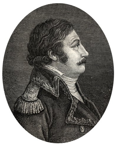 Charles-Francois-Joseph Dugua (Charles Francois Joseph Dugua) (1744 - 1802) generale inglese da Unknown artist