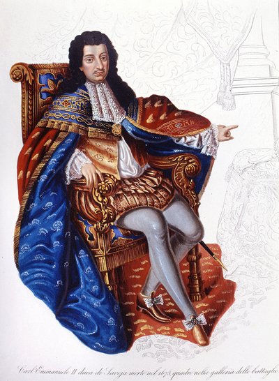 Carlo Emanuele II (1634 - 1675), Duca di Savoia da Unknown artist