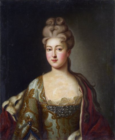 Ritratto della principessa Charlotte di Brunswick-Wolfenbüttel (1694-1715), moglie dello zarevic Alexei Petrovich di Russia da Unknown artist
