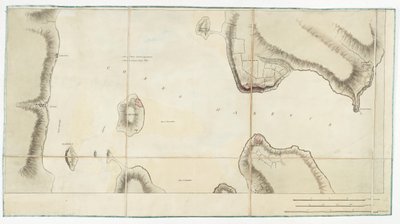 Carta del porto di Cork, Irlanda da Unknown artist
