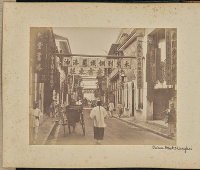 Via cinese. Shanghai da Unknown artist