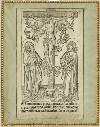 Cristo in croce con gli angeli da Unknown artist