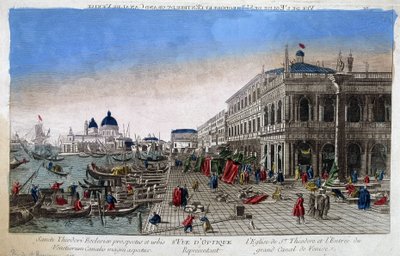 Chiesa di San Teodoro e ingresso al Canal Grande di Venezia da Unknown artist