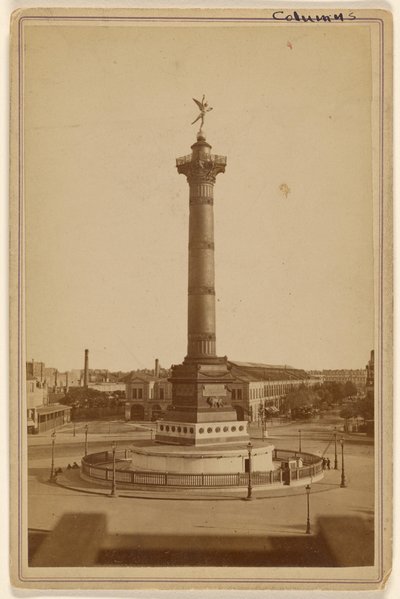 Colonna della Bastiglia da Unknown artist