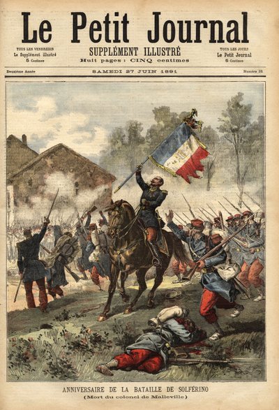 Commemorazione della battaglia di Solferino, 24 giugno da Unknown artist