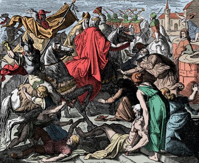 Corrado I il Giovane procede all