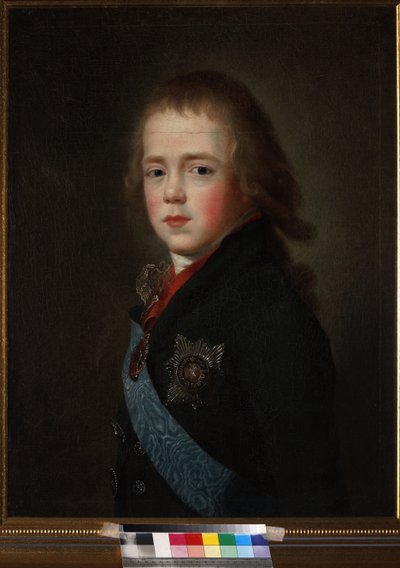 Ritratto del granduca Costantino Pavlovich di Russia (1779-1831) da bambino da Unknown artist