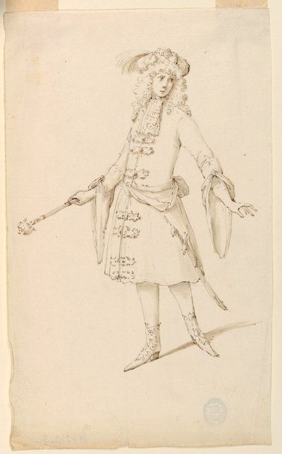 Costume design: Un nobile, re o principe per un balletto da Unknown artist