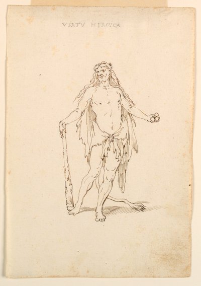 Costume per Balletto: Forza Eroica da Unknown artist
