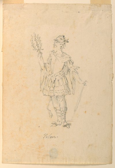 Costume Design: Valore per un Balletto da Unknown artist