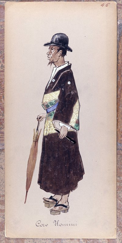 Costume per un personaggio del coro dell