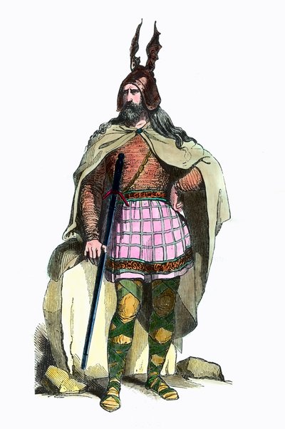 Costume di un capo gallico sotto il dominio romano da Unknown artist