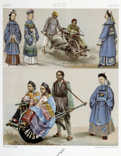 Costumi e trasporti in Cina da Unknown artist