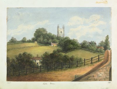 Chiesa di campagna da Unknown artist
