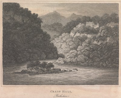 Craig Hall, Perthshire da Unknown artist