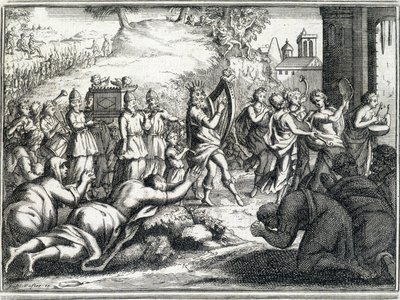 Danza di Davide (Antico Testamento). da Unknown artist