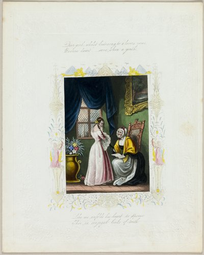 Cara ragazza, mentre ascolti i voti di un amante (San Valentino) da Unknown artist