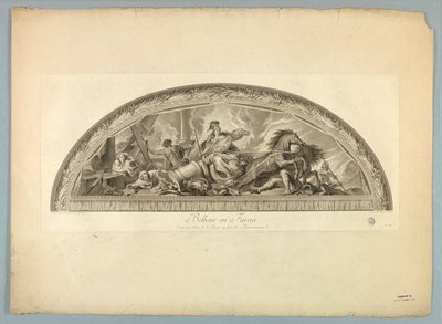 Decorazioni di Lebrun e Mignard al Palazzo di Versailles da Unknown artist