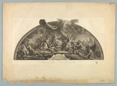 Decorazioni di Lebrun e Mignard al Palazzo di Versailles da Unknown artist