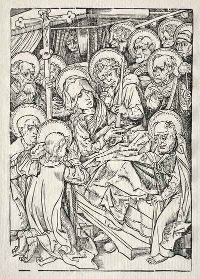 La morte di Maria da Unknown artist