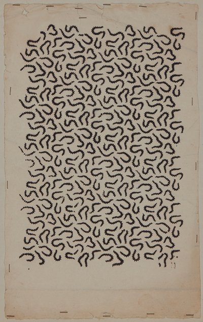 Disegno di design, fine XVIII secolo da Unknown artist