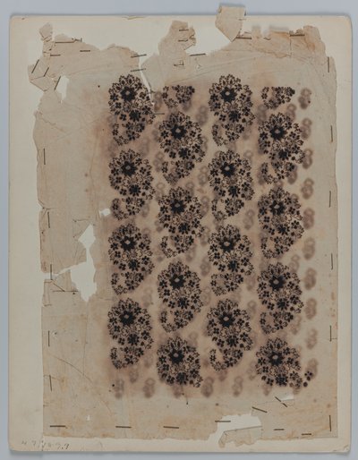 Disegno di design, fine XVIII secolo da Unknown artist