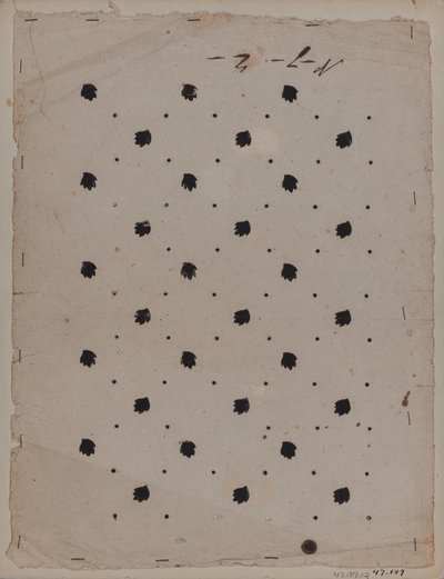 Disegno di Progetto, fine XVIII secolo da Unknown artist