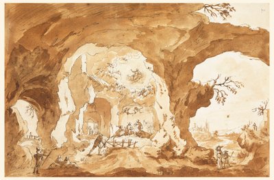 Progetto per Presepe (Scena della Natività) da Unknown artist