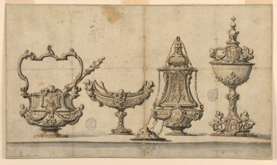 Progetto per utensili ecclesiastici da Unknown artist