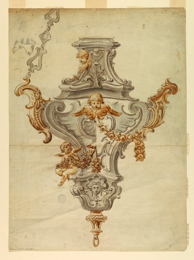 Progetto per un incensiere da Unknown artist