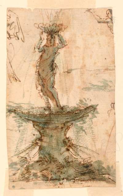 Progetto per una fontana da Unknown artist