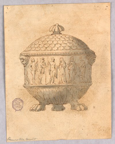 Progetto per una zuppiera da Unknown artist