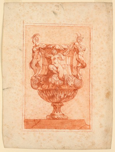 Progetto per un vaso da Unknown artist