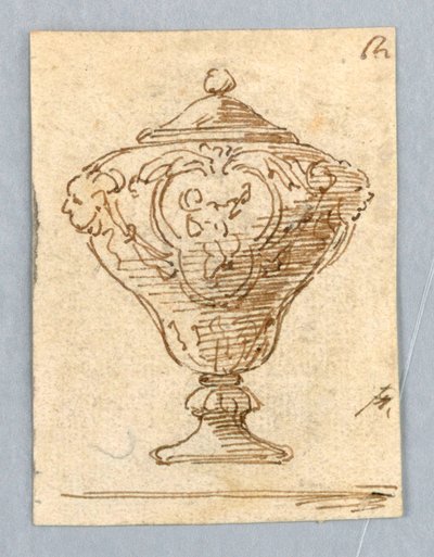 Design per un vaso da Unknown artist